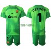 Maillot de Gardien FC Barcelone Ter Stegen 1 Domicile 22-23 Pour Enfant